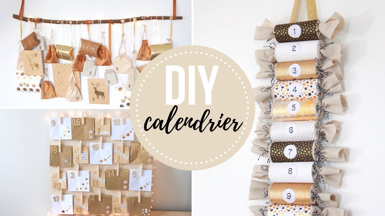 calendrier a faire soi meme
