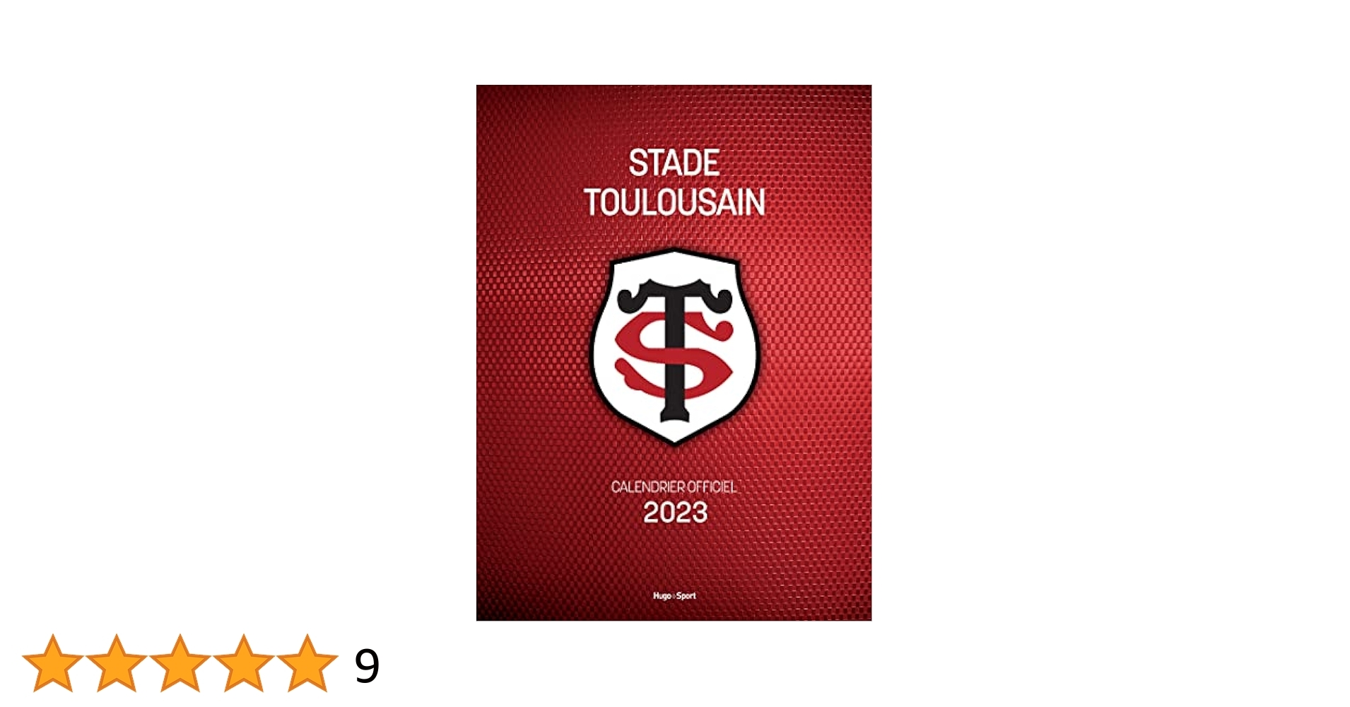 Amazon Calendrier Mural Stade Toulousain 2023 9782755698640 Collectif Books