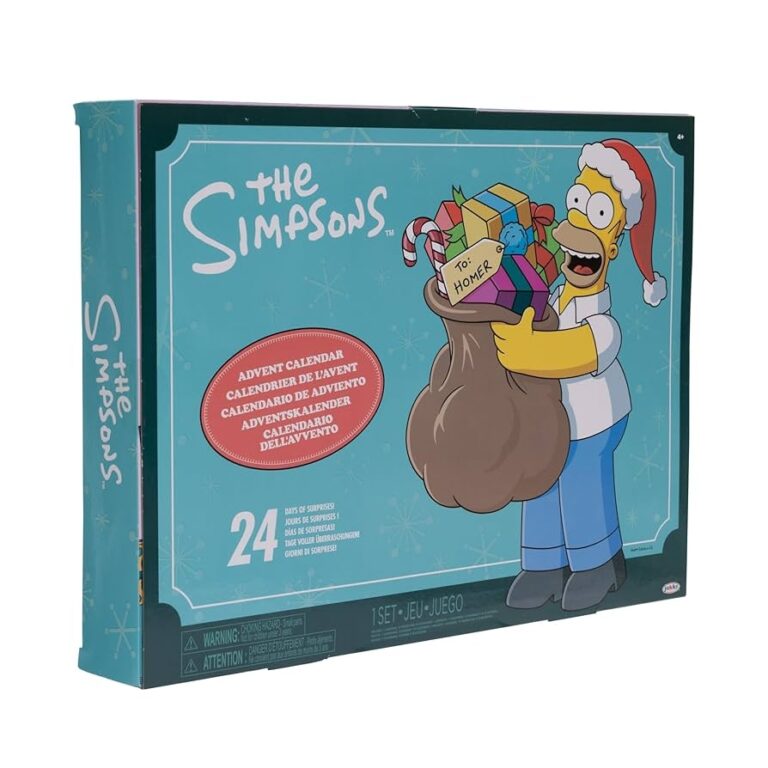 Amazon Disney The Simpsons Advent Calendar Holiday 2024 24 Days Of Surprises With Mystery Characters And Accessories Approximately 1 5 Inch Scale Action Figures Home Kitchen