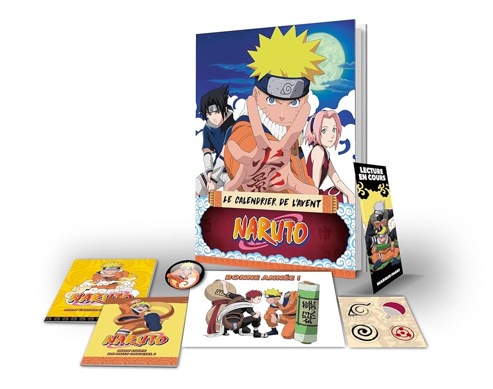 Amazon Naruto Le Calendrier De L avent Officiel 2023 9791032407868 MEDIATOON Books