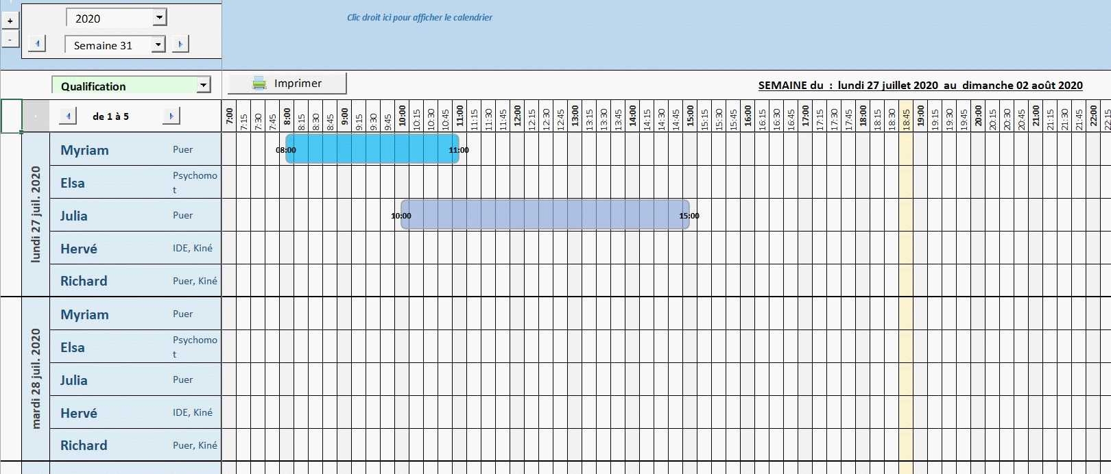Applications Plannings 