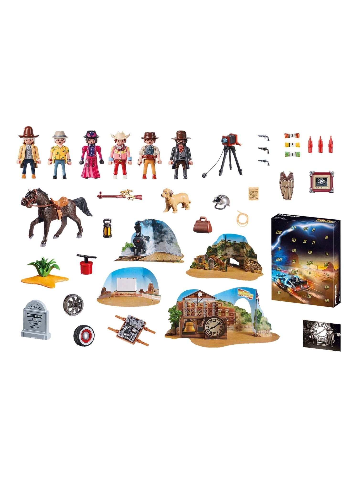 Back To The Future Calendrier De L Avent Back To The Future Part III N A Kiabi Nu 