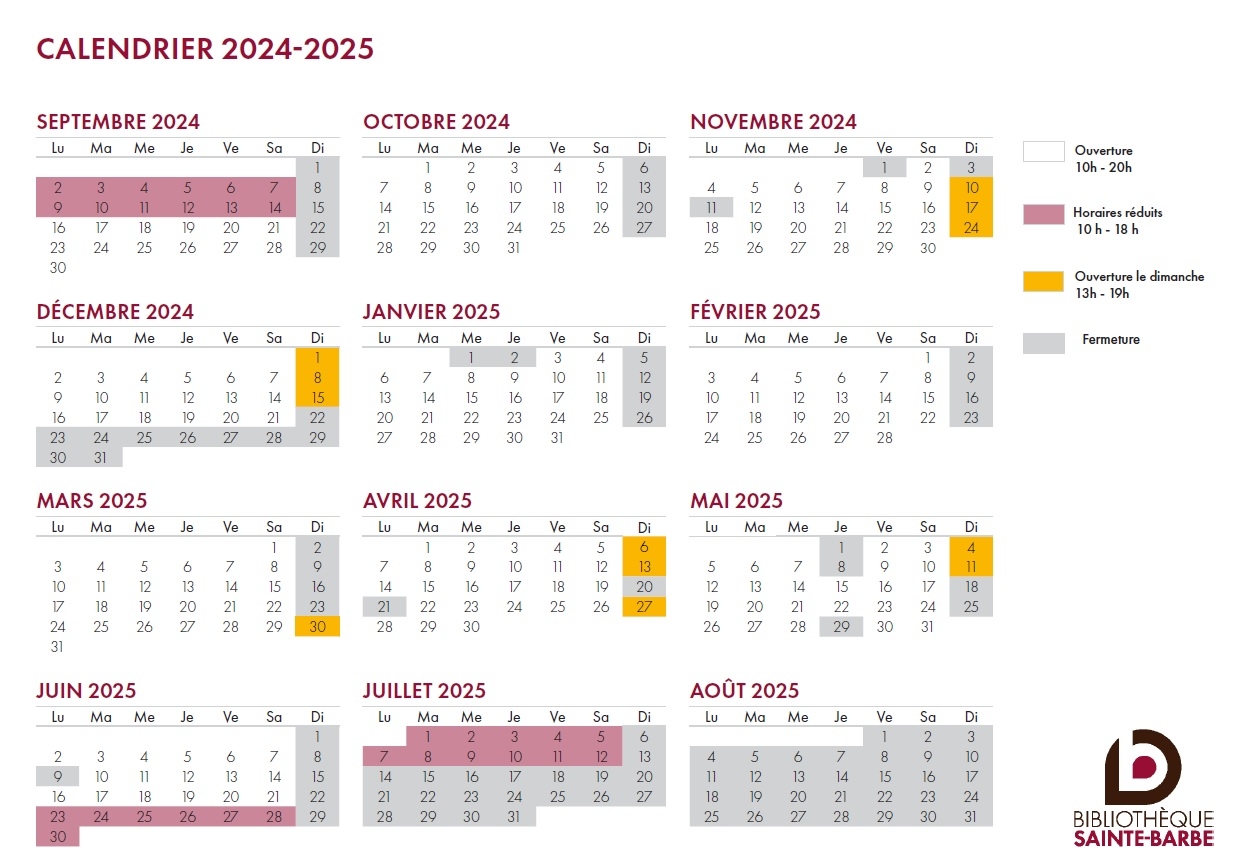 calendrier sorbonne paris 1