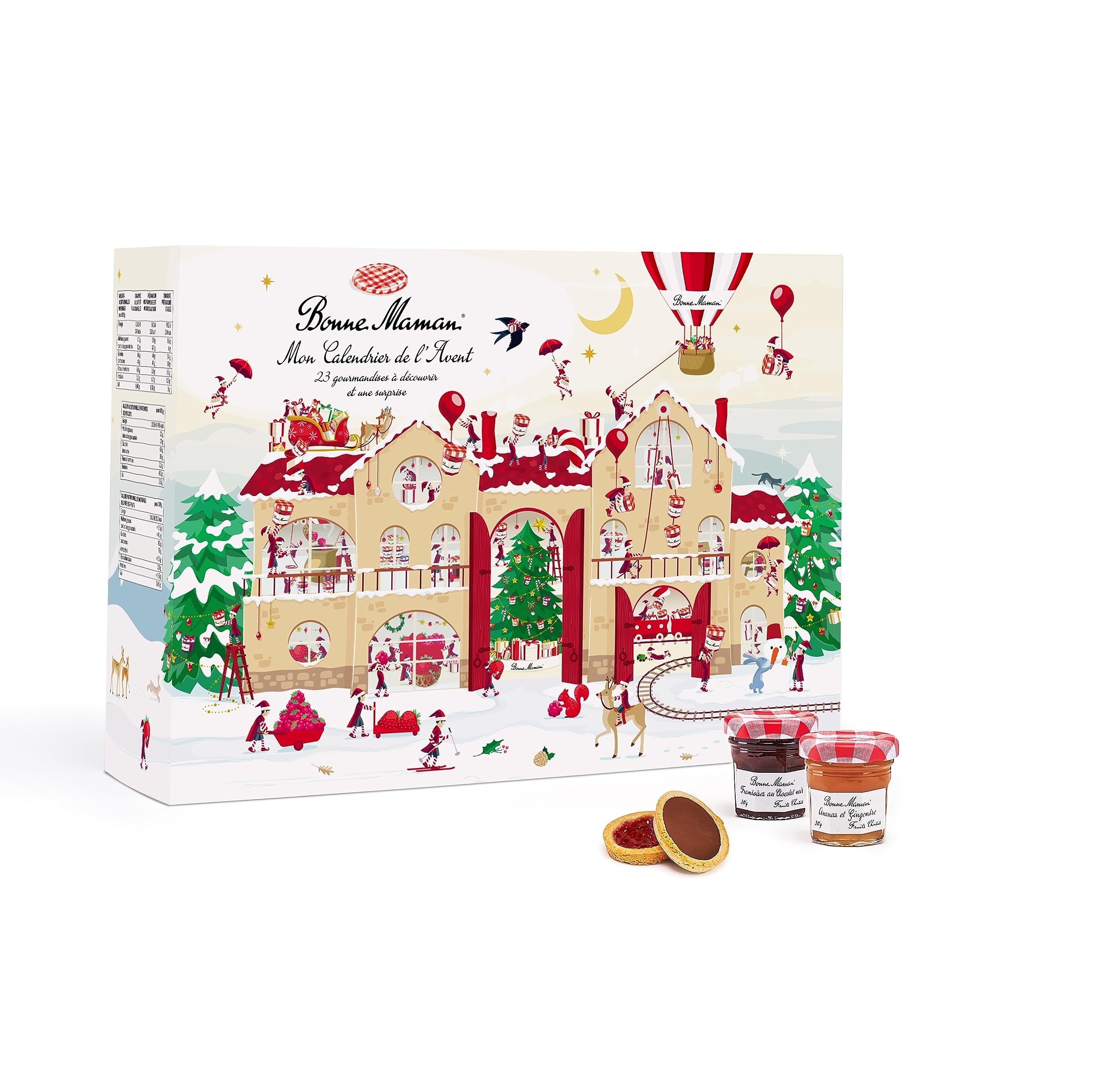 Bonne Maman Calendrier De L Avent 2023 Avec 24 Plaisirs Gourmands Ainsi Qu une Surprise Exclusive 540g Amazon be picerie
