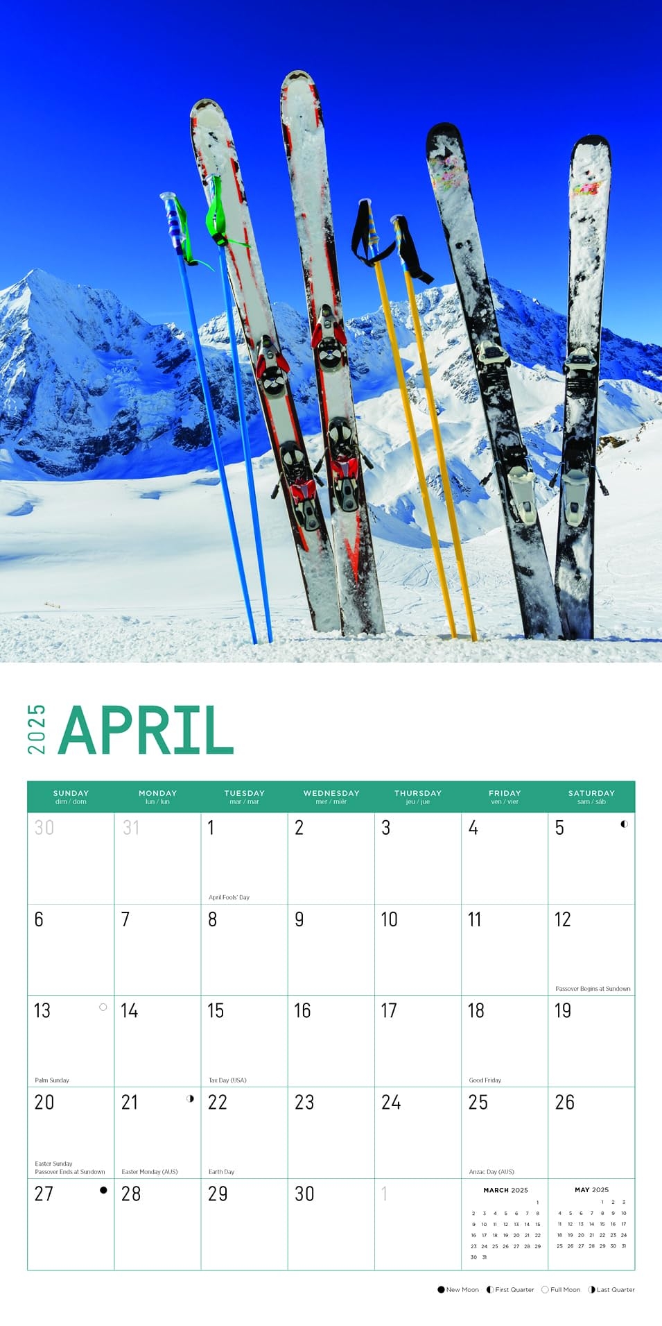 Bright Day Calendars Calendrier Mural Mensuel 2025 Ski Alpin Nordique 30 5 X 30 5 Cm Amazon fr Fournitures De Bureau Bright Day Calendars Calendrier Mural Mensuel 2025 Ski Alpin Nordique 30 5 X 30 5 Cm Amazon fr Fournitures De Bureau
