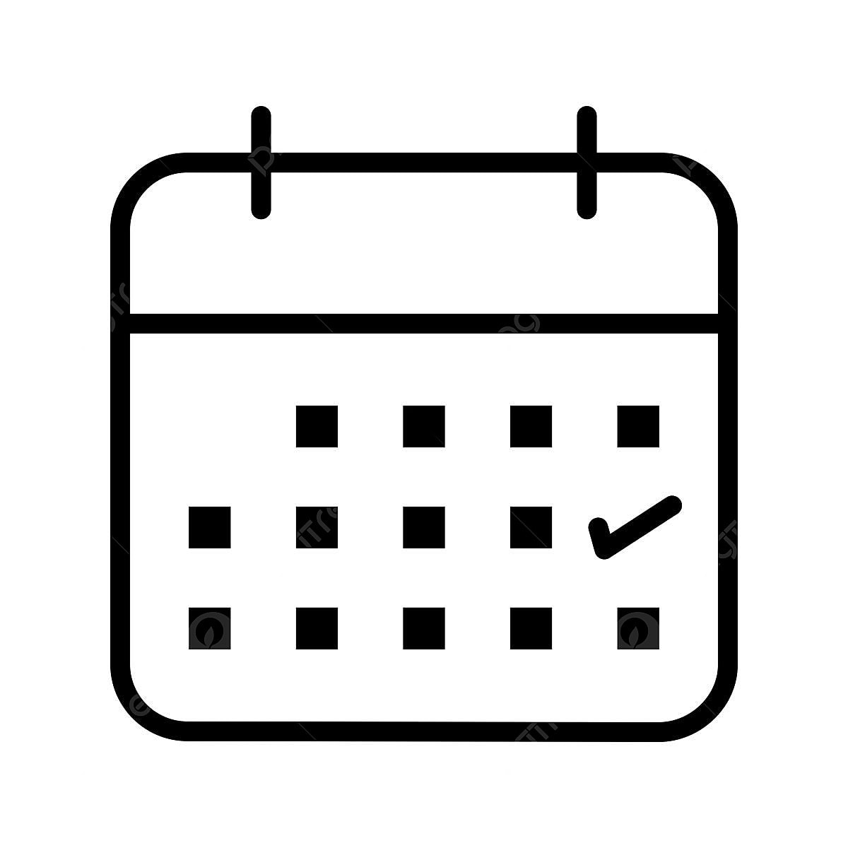 Business Calendar Banking Line Icon Calendar Icons Business Icons Line Icons PNG And Vector With Transparent Background For Free Download