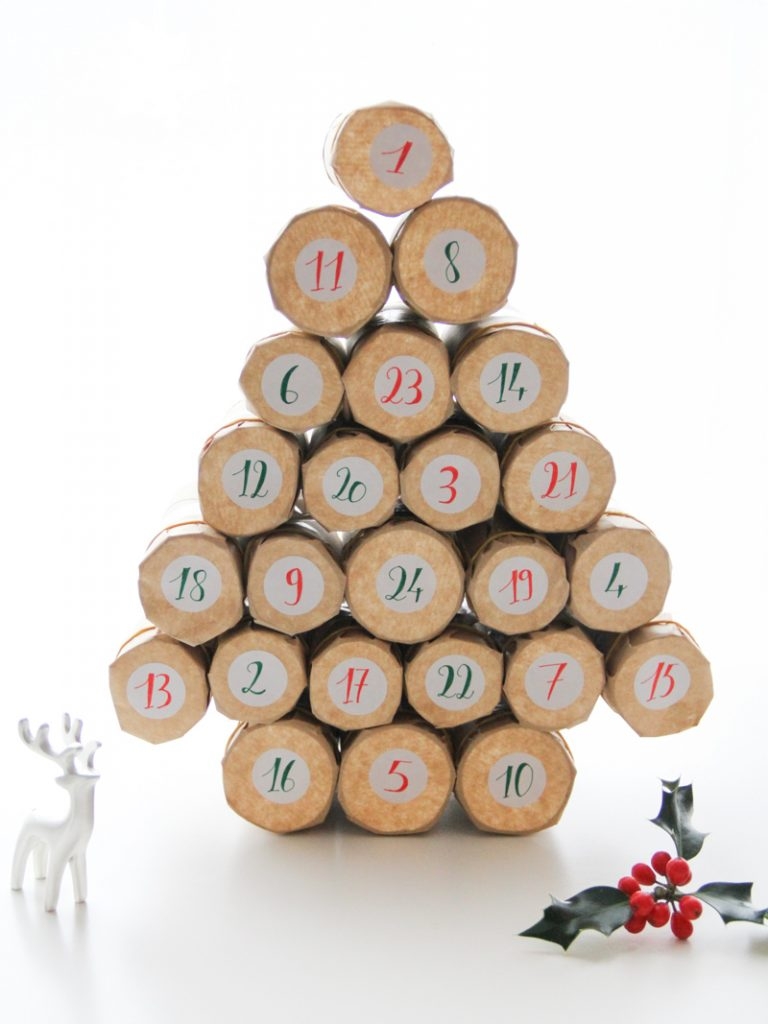 calendrier de l'avent maison