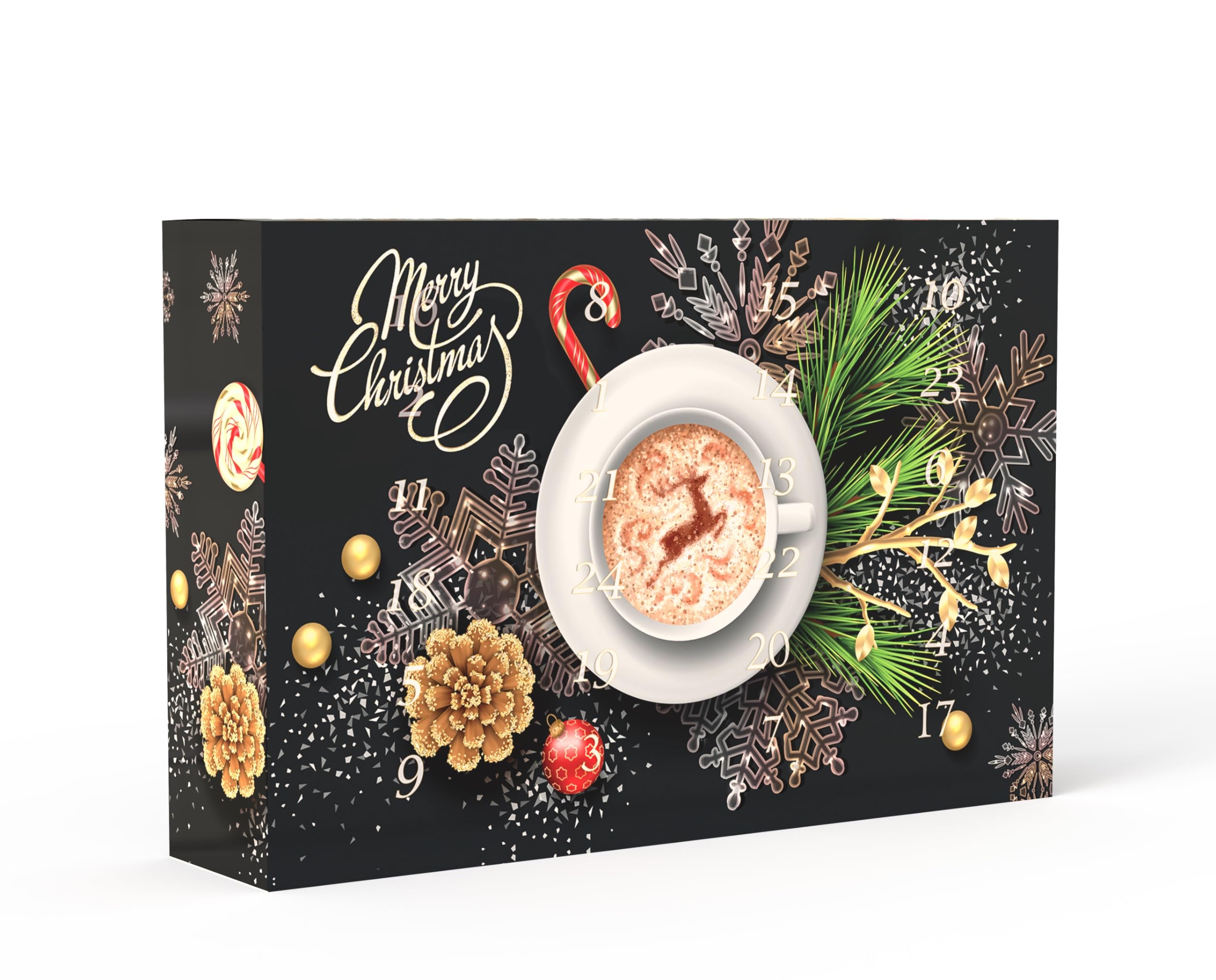 C T XL Calendrier De L avent Avec Caf De Haute Qualit Klassik II Black Grains Entiers 