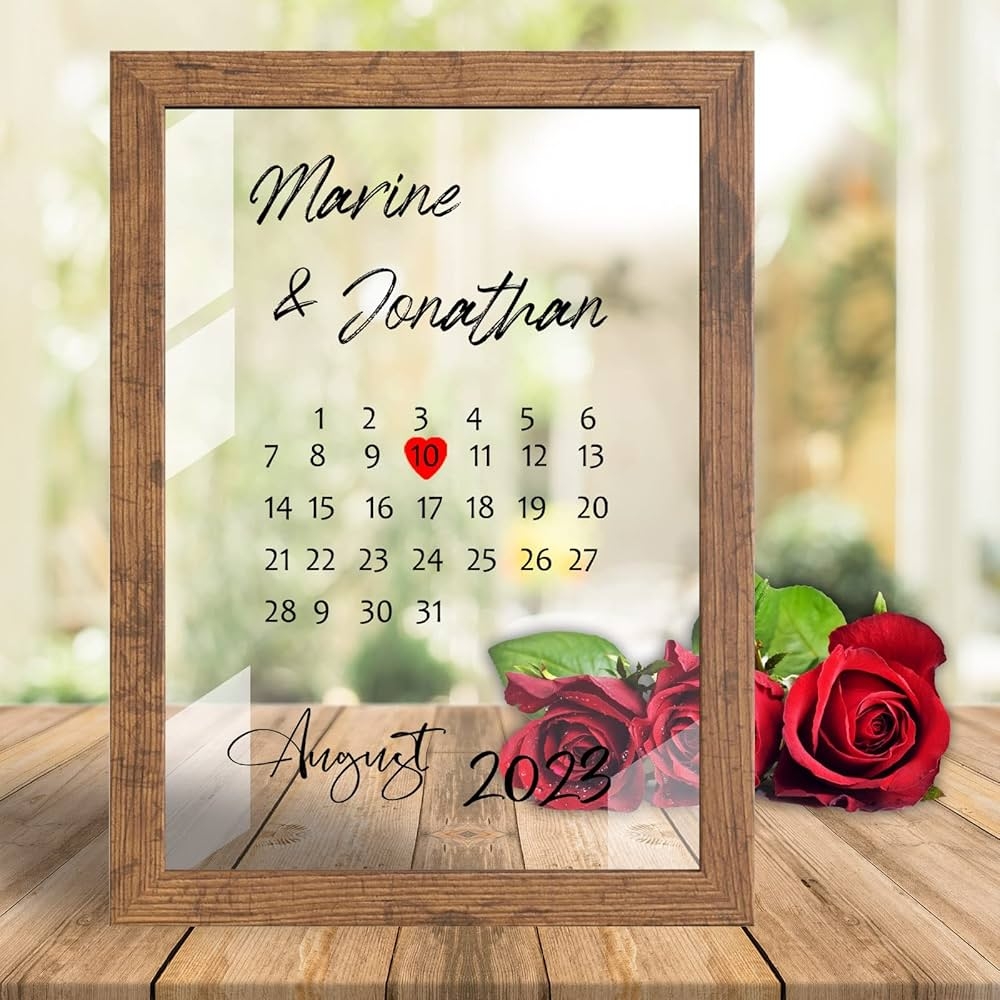 calendrier à personnaliser