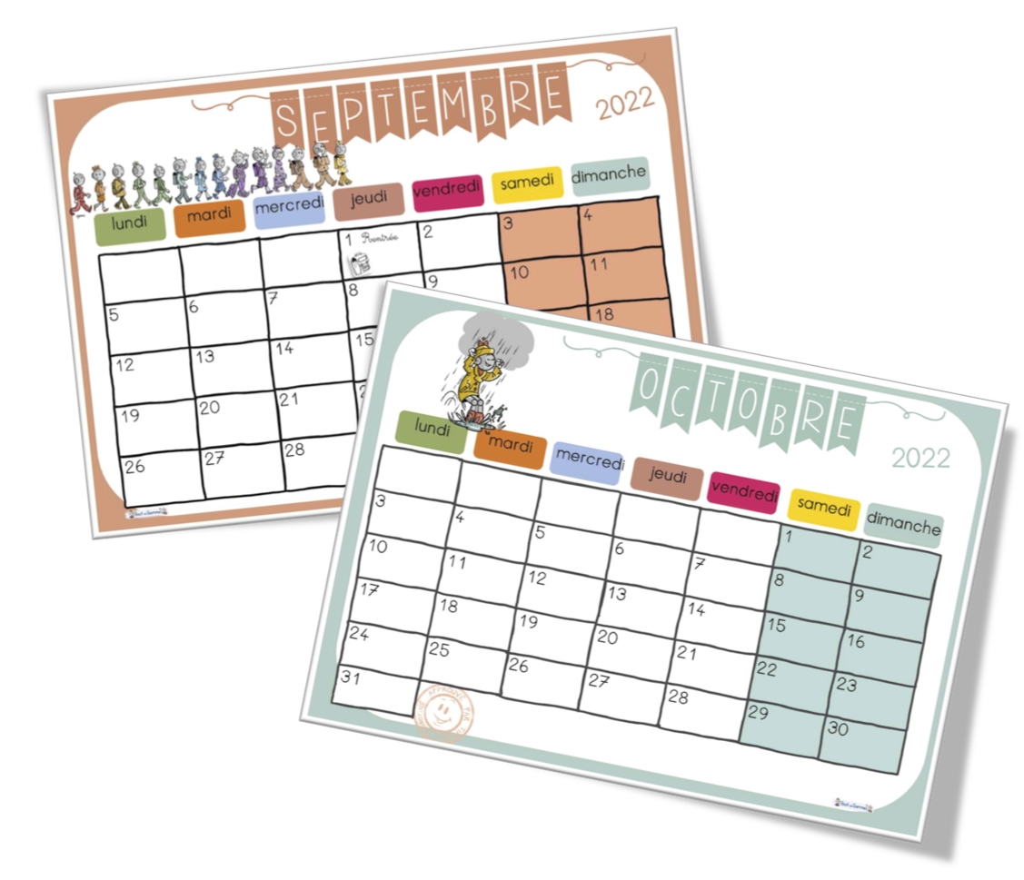 Calendrier 2024 2025 Bout De Gomme