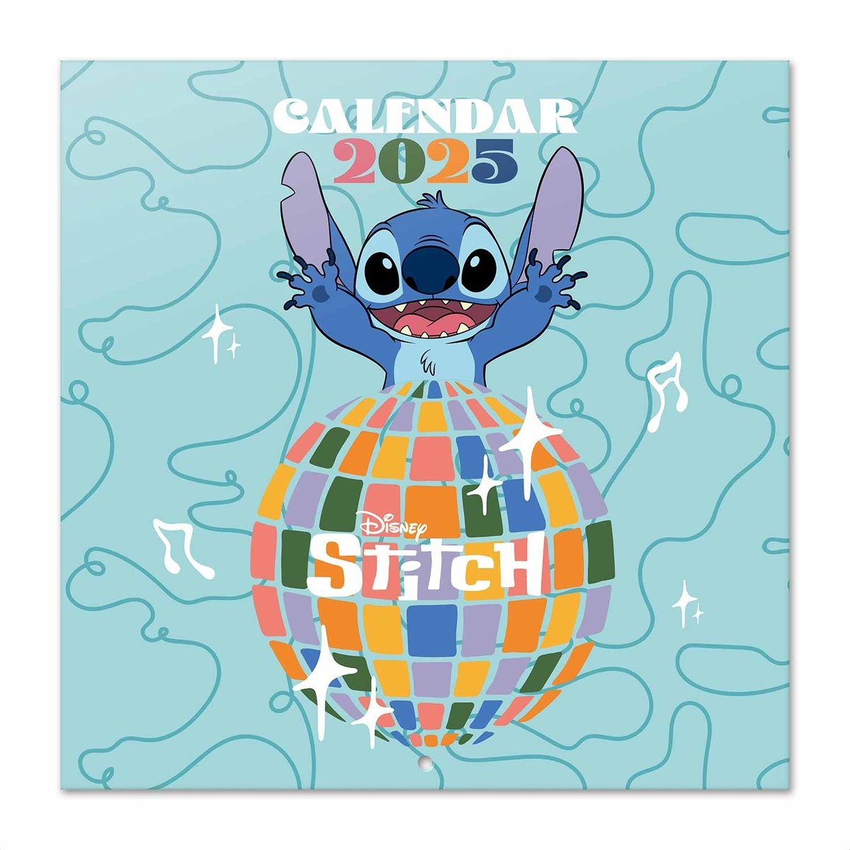 Calendrier 2025 Grupo Erik 12 Mois Disney Stitch 30 X 30 Cm Calendriers Agendas Calendriers Cultura