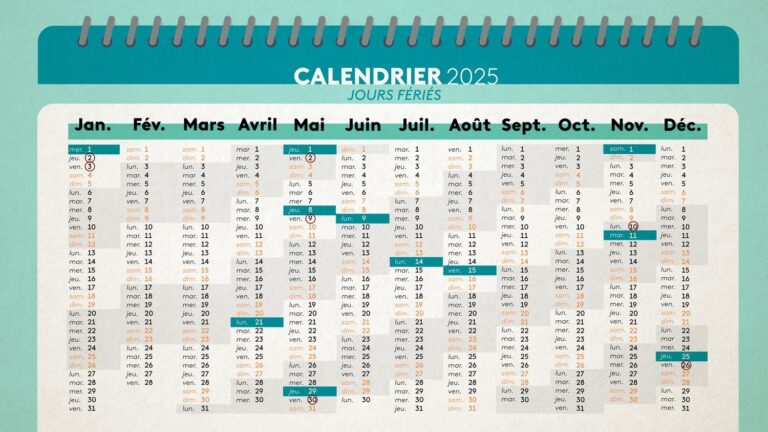 Calendrier 2025 Voici Comment Optimiser Les Jours F ri s Et Poser Vos Cong s Pour Avoir Un Maximum De Vacances