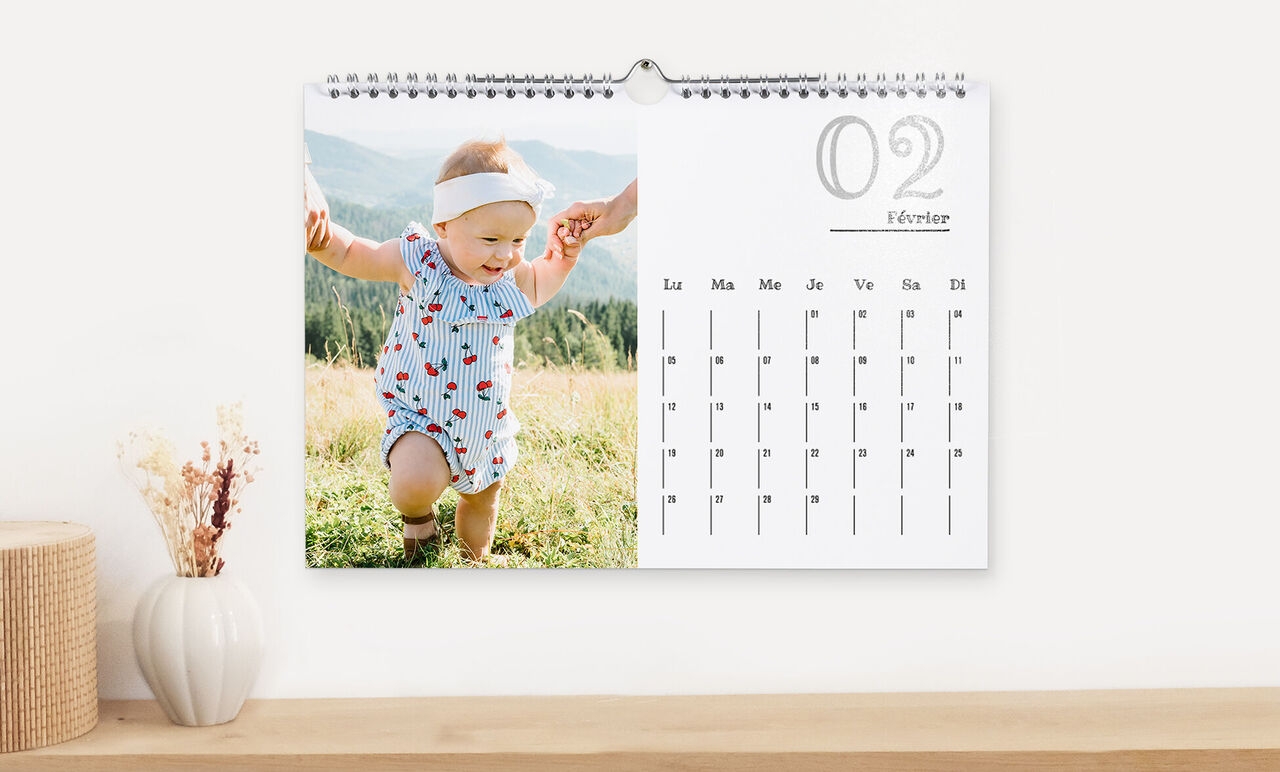 Calendrier A4 Paysage Personnalis Photo E Leclerc