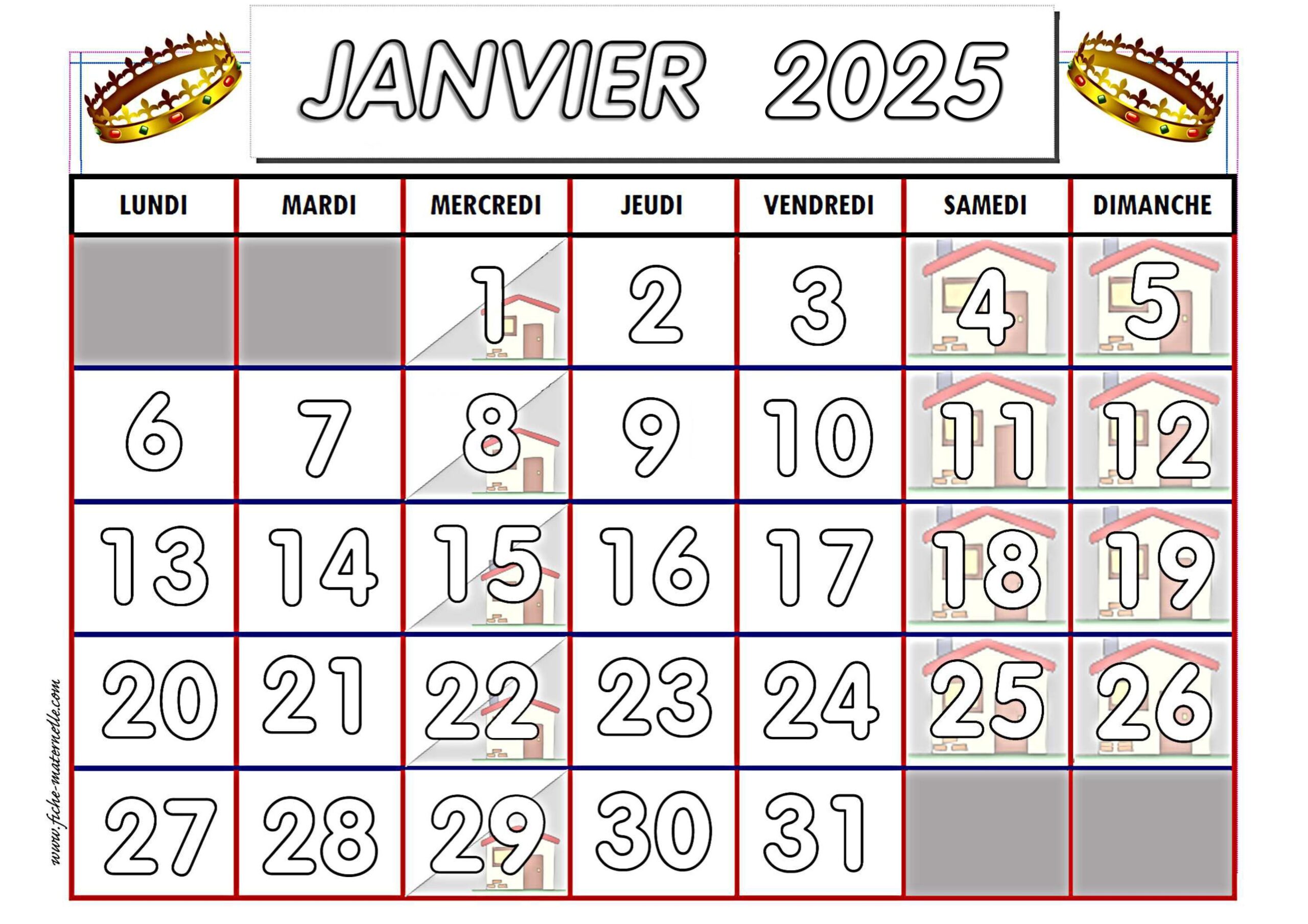 Calendrier Adapt Aux Maternelles Et Pr scolaires 2024 2025