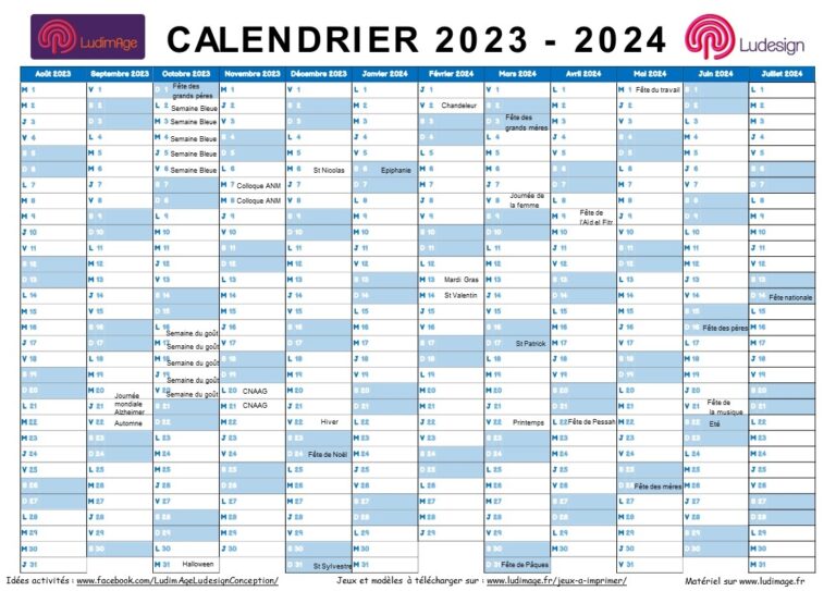 Calendrier D animation Compl ter Pr t Imprimer Pour Les Ehpad Et Unit s Prot g es