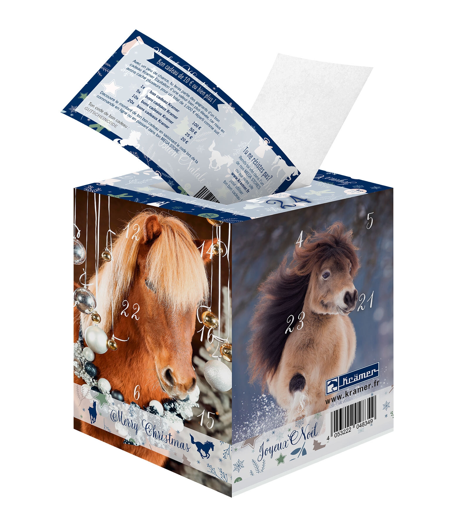 Calendrier De L Avent Avec Un Bon D achat De 10 Ou Plus