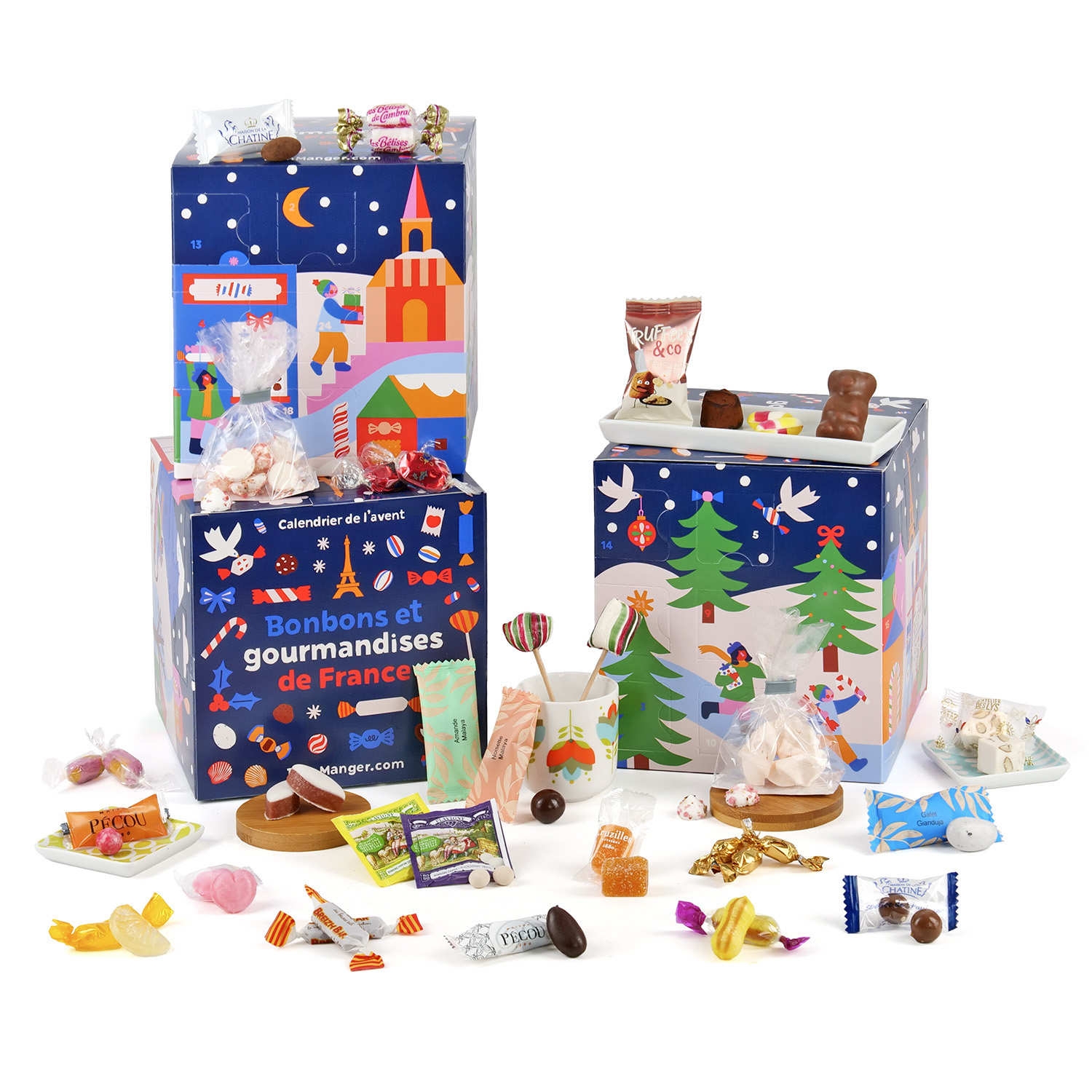 Calendrier De L Avent Bonbons Et Gourmandises De France BienManger Calendriers