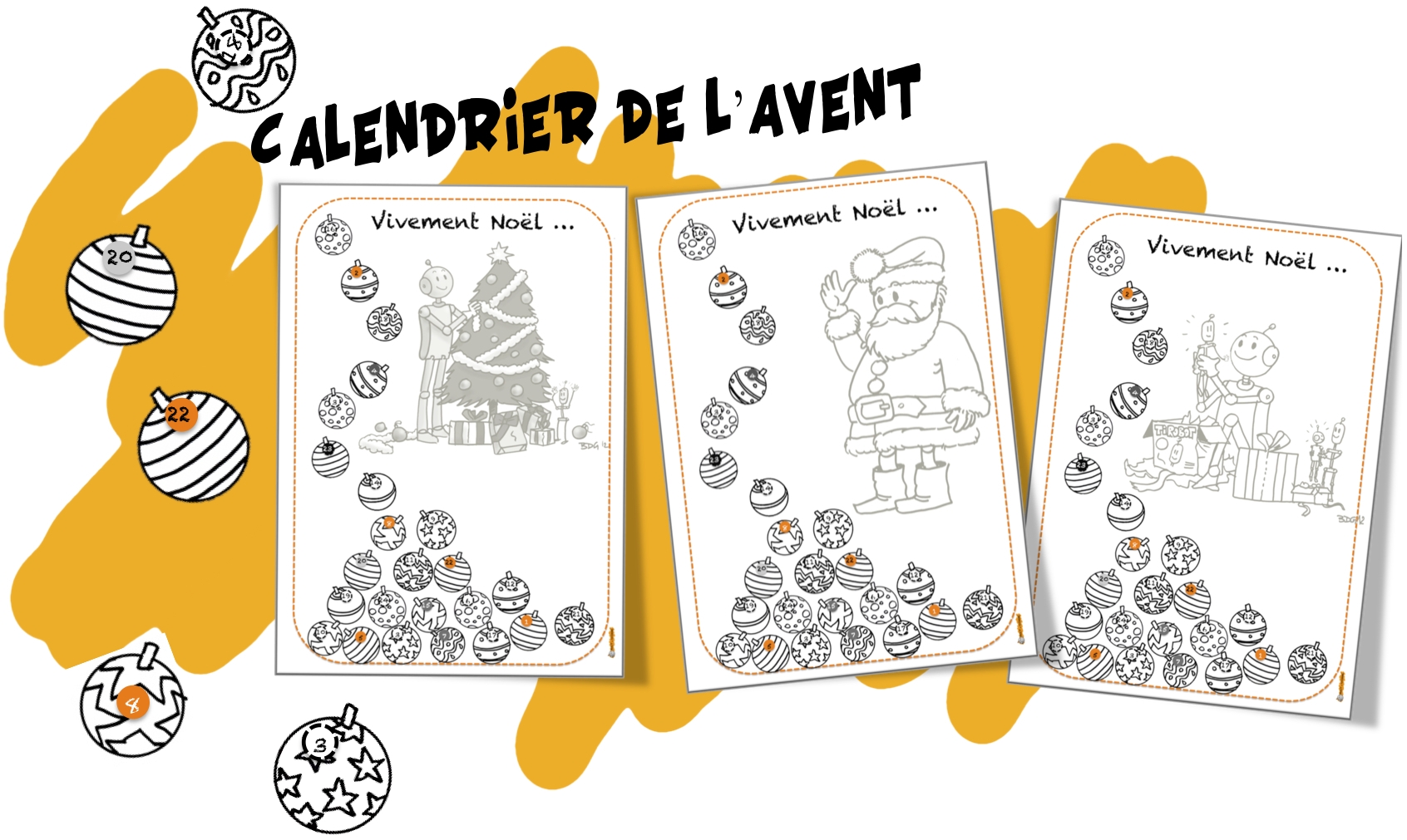 calendrier de l'avent ce1