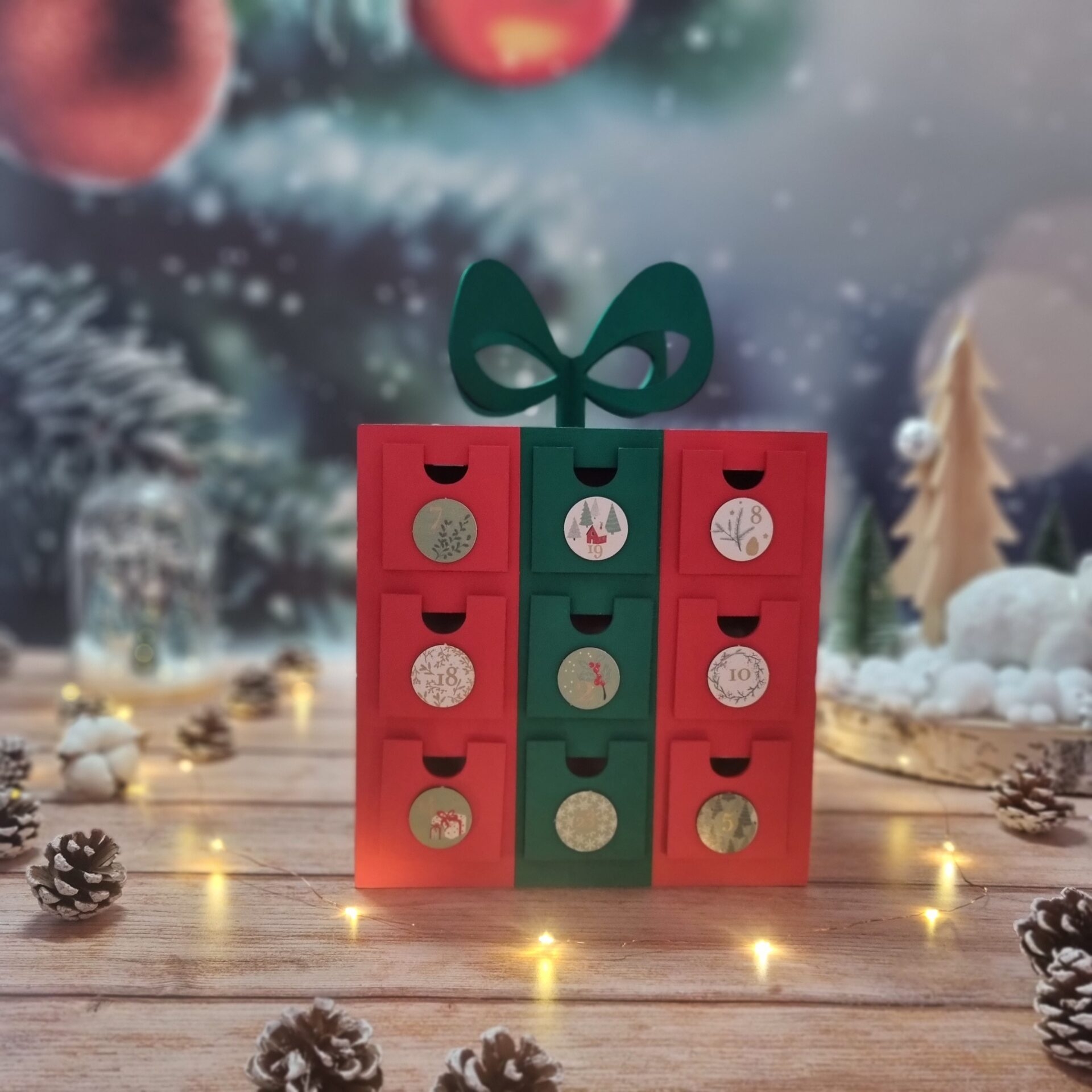Calendrier De L avent Cadeau De No l Cr ations D Elodie