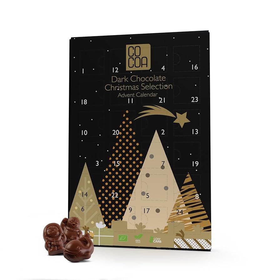 calendrier de l'avent chocolat noir