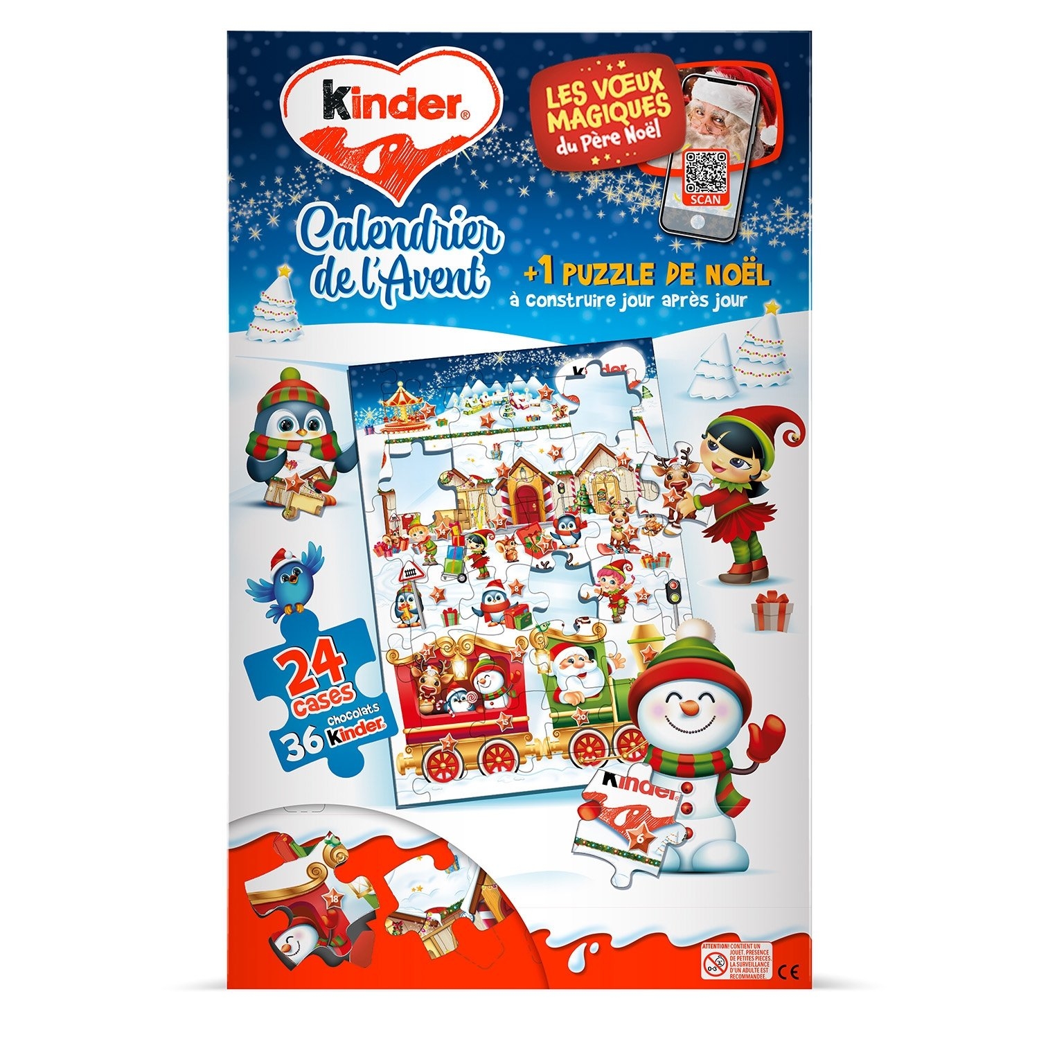 kinder calendrier de l'avent