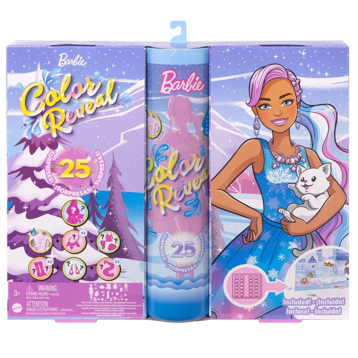 Calendrier De L avent Color Reveal BARBIE L unit Prix Carrefour Calendrier De L avent Color Reveal BARBIE L unit Prix Carrefour