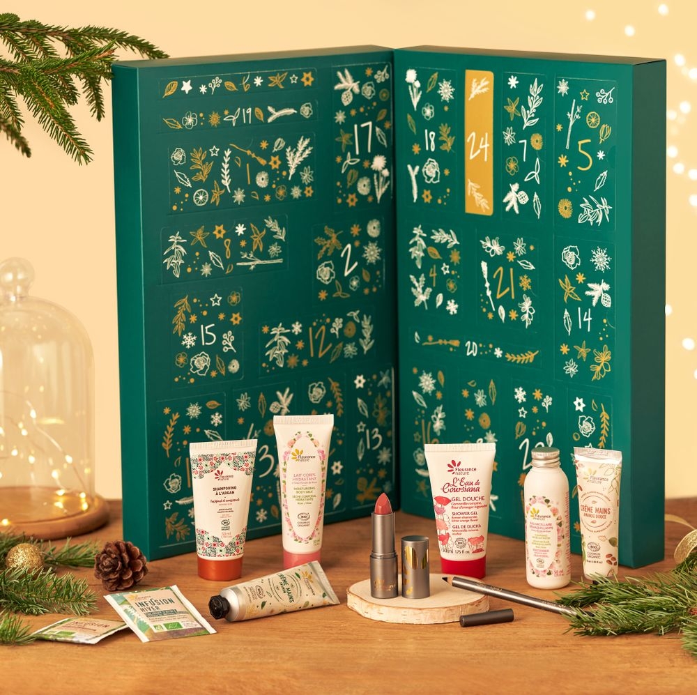 Calendrier De L avent cosmetiques Bio Nature D couvertes