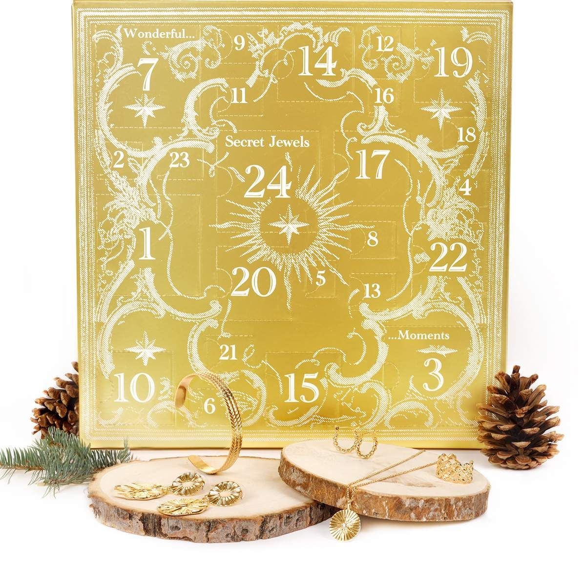 Calendrier De L Avent Dor 24 Bijoux Dor s