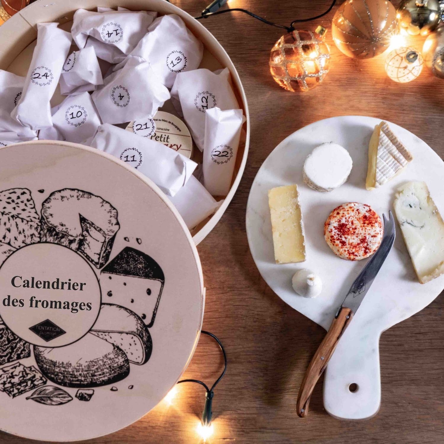 Calendrier De L avent Du Fromage De Tentation Fromage Box Fromage