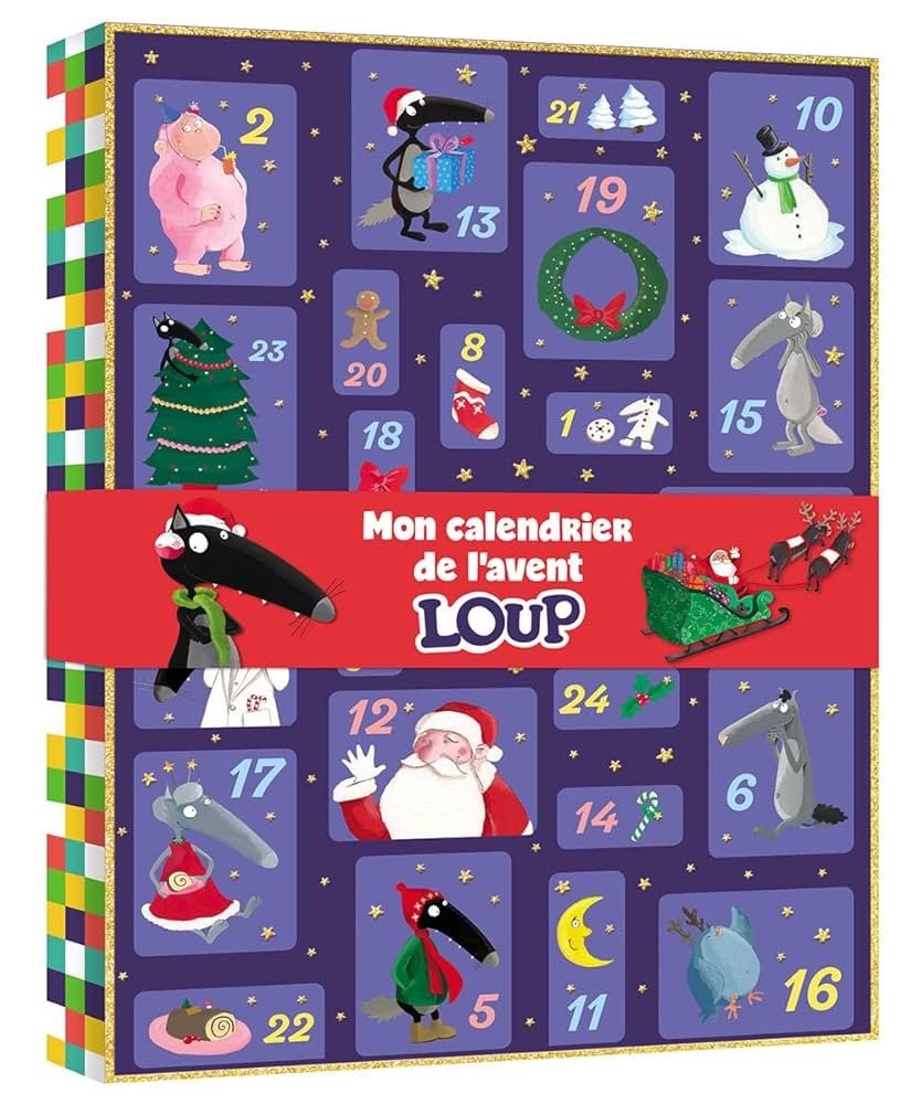 CALENDRIER DE L AVENT DU Loup N Lallemand Orianne Thuillier l onore Amazon ca Livres