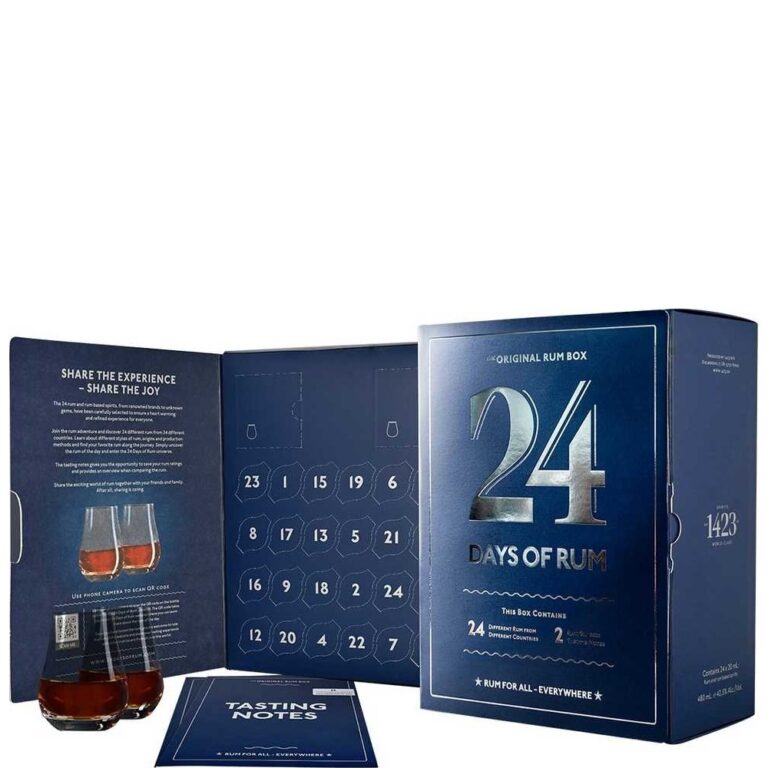 Calendrier De L avent Du Rhum 24 Days Of Rum dition Bleue 2023 Rhum Attitude