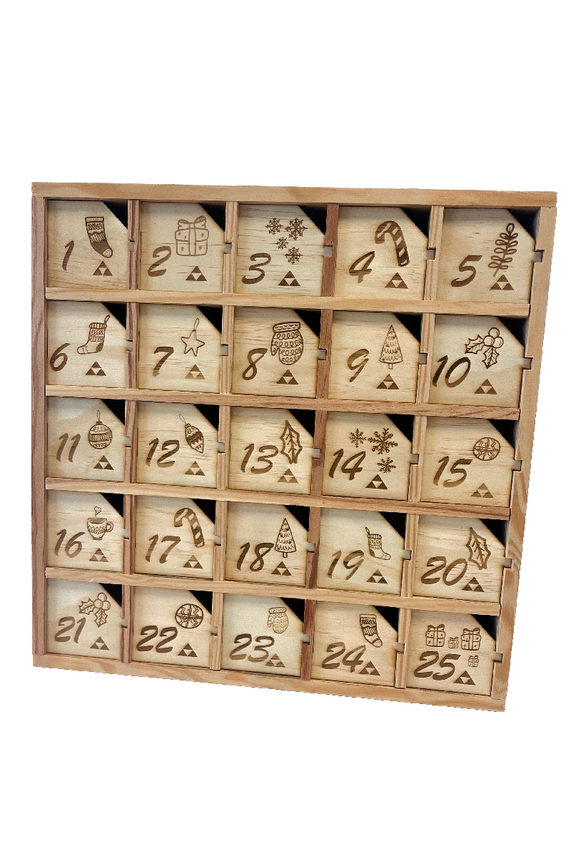 Calendrier De L avent En Bois Absolu Wood