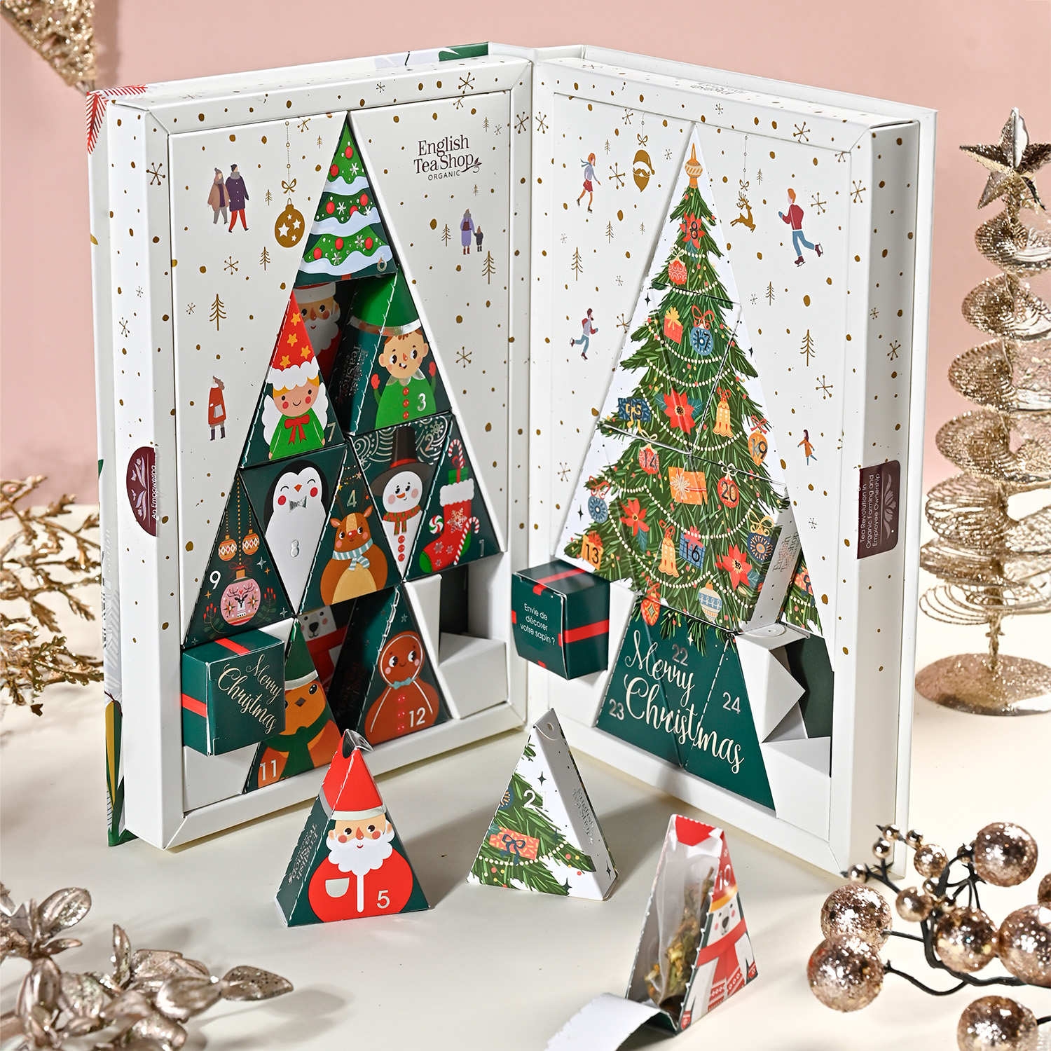 Calendrier De L avent English Tea Shop Triangle Blanc 2025