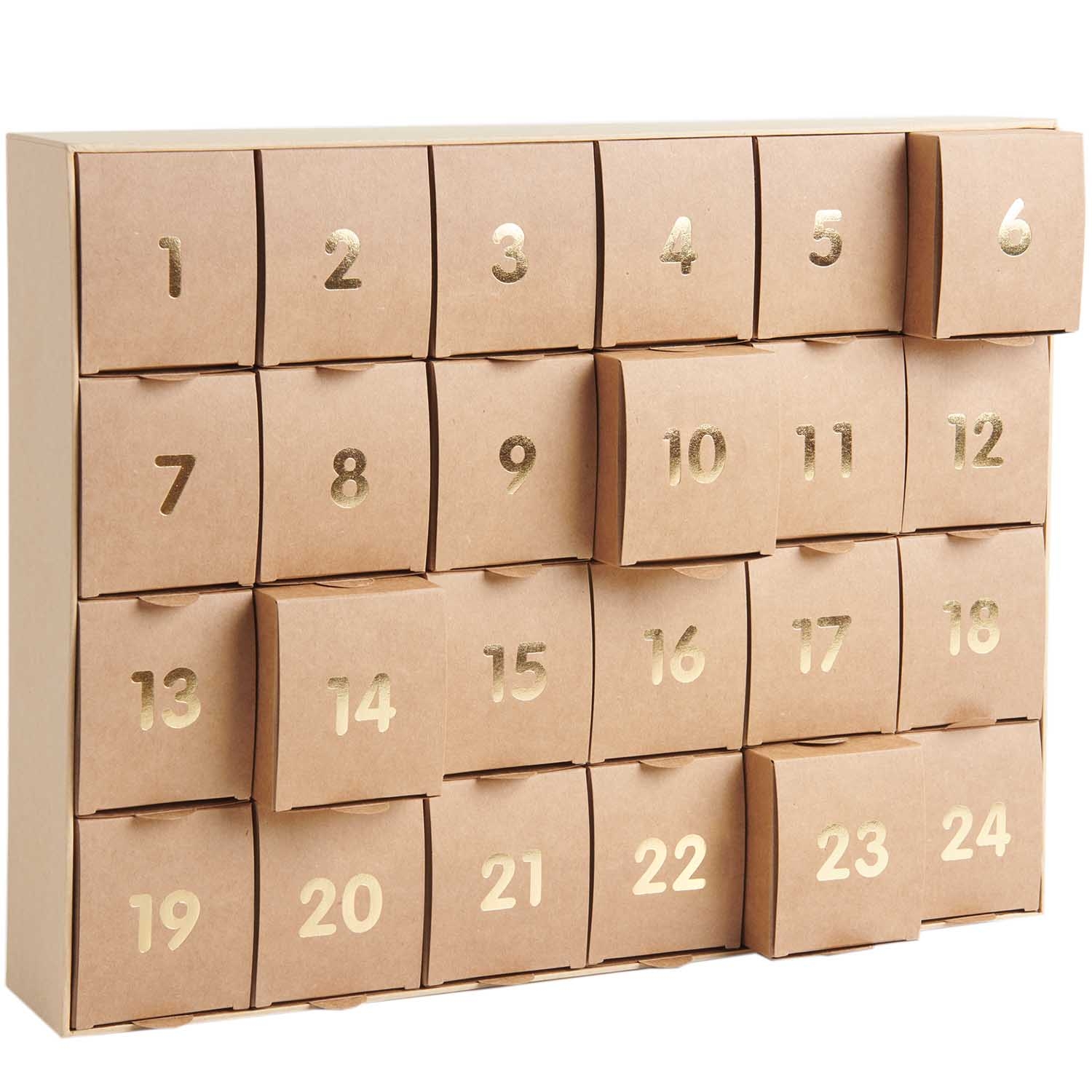 Calendrier De L Avent Garnir Coloris Naturel Eveil Les Kits Cr atifs 7 me toile