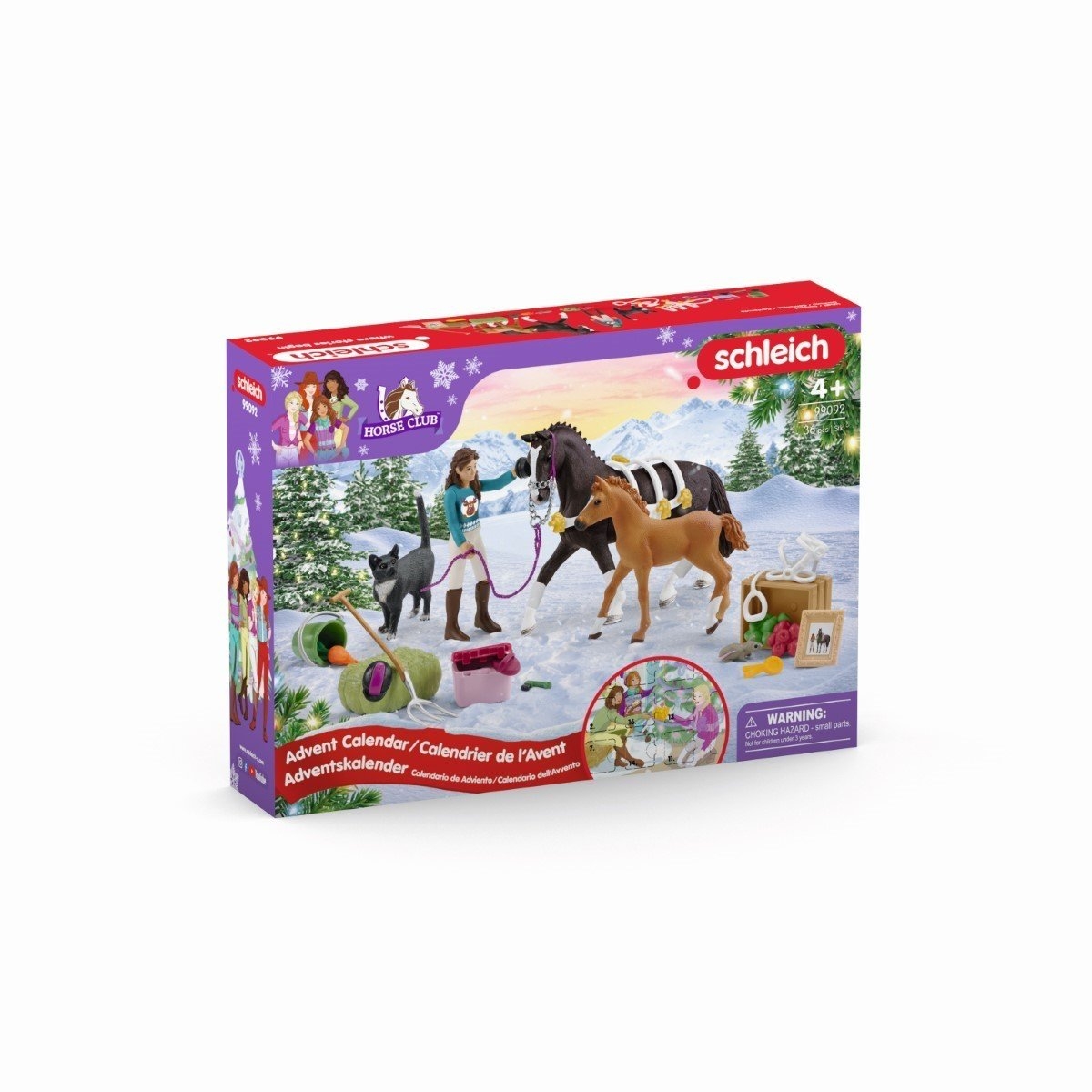 Calendrier De L Avent Horse Club Schleich Jeux D imagination Cultura