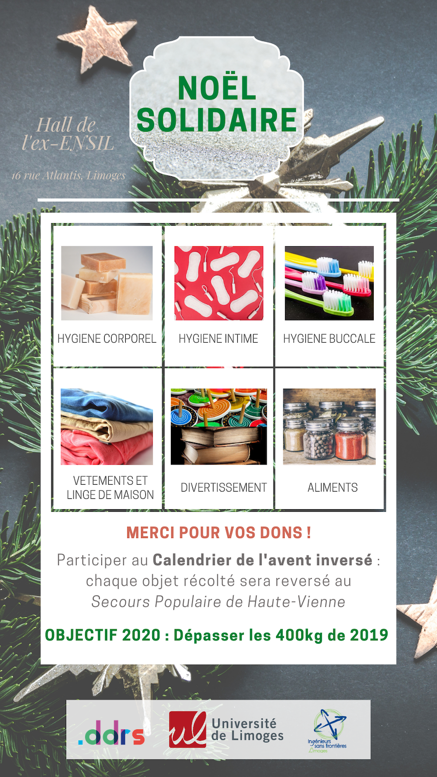calendrier de l'avent inversé école
