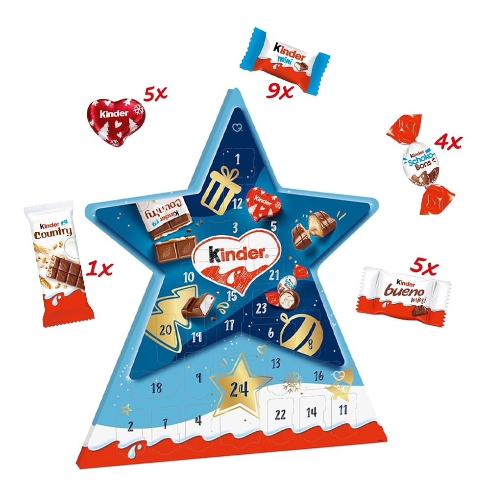 calendrier de l'avent kinder
