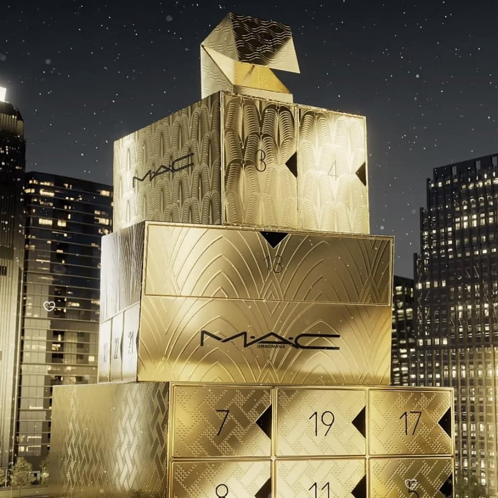 Calendrier De L Avent Mac Cosmetics Maquillage Beaut 