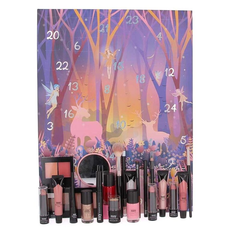 Calendrier De L Avent Maquillage Magic Forest Calendrier De L avent Beaut Avec 24 Produits De Maquillage fond De Teint Mascara Palettes Cruelty Free Amazon fr Beaut Et Parfum