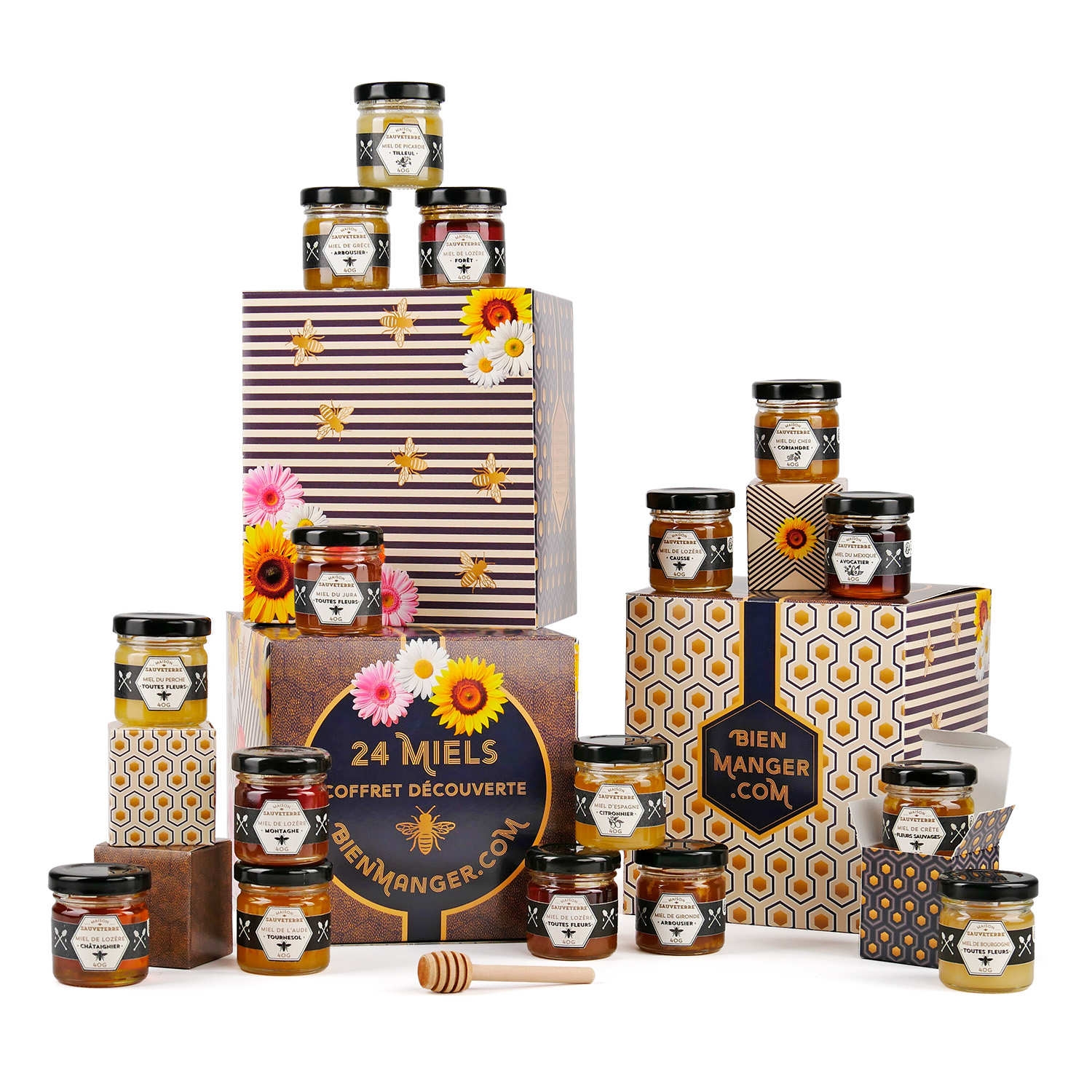 Calendrier De L Avent Miel 24 Pots BienManger Calendriers
