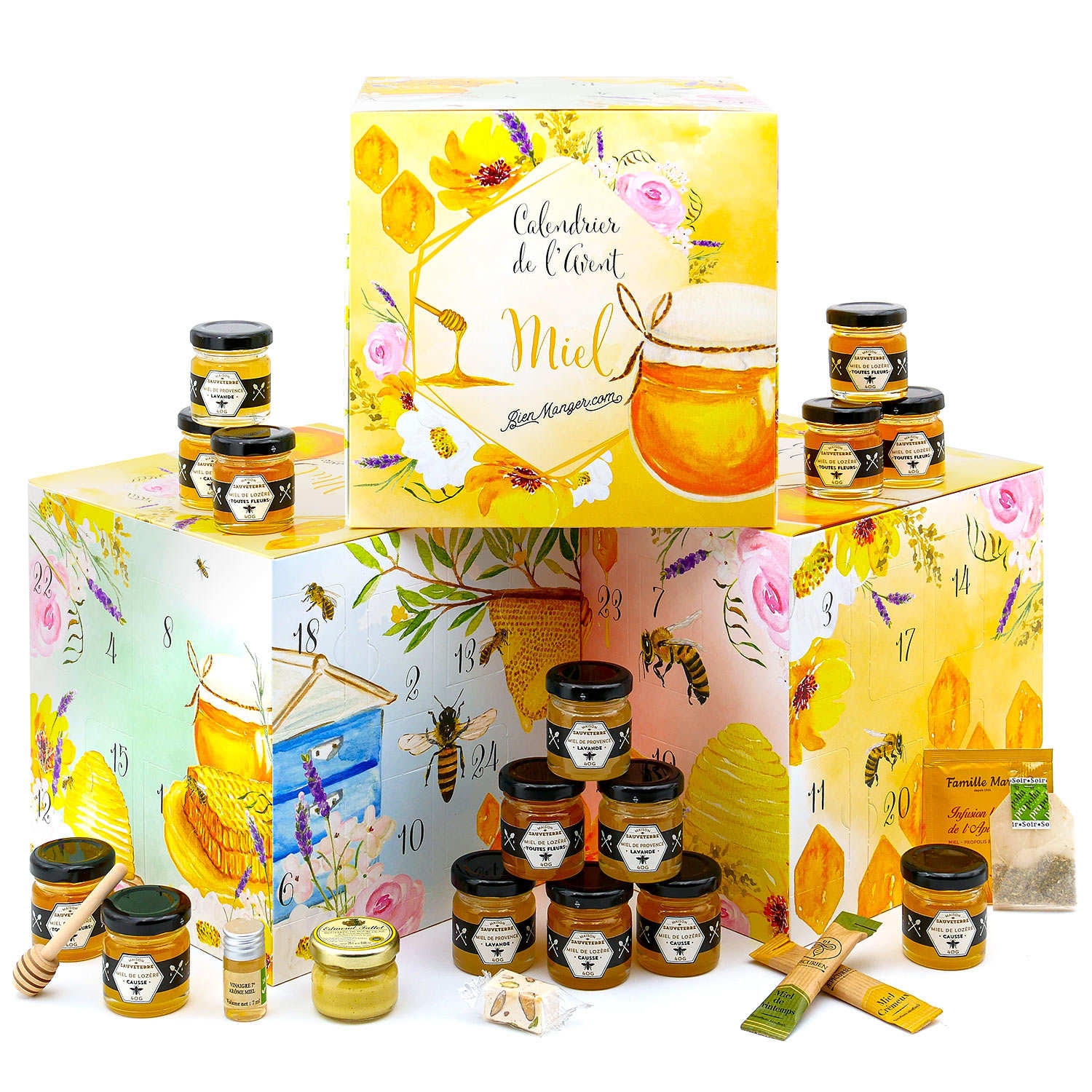 Calendrier De L avent Miel BienManger Paniers Garnis