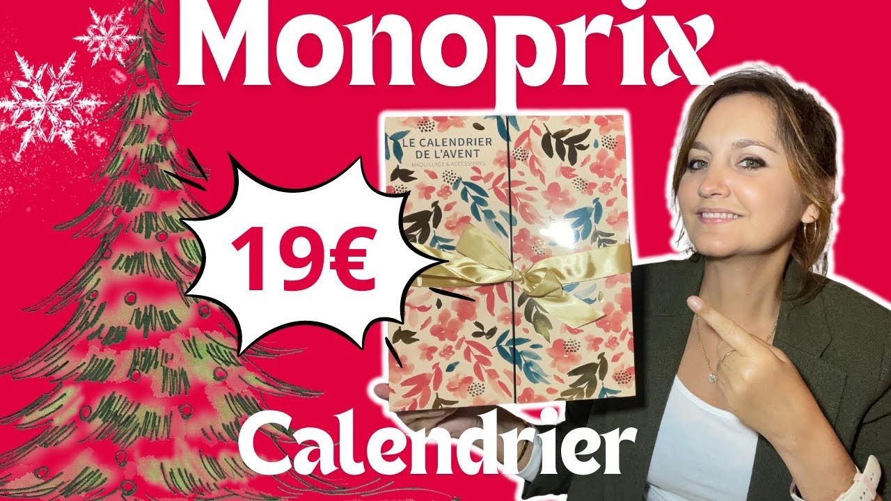 Calendrier De L avent MONOPRIX 2024 19 Makeup Et Accessoires Petit Prix vraiment Int ressant YouTube