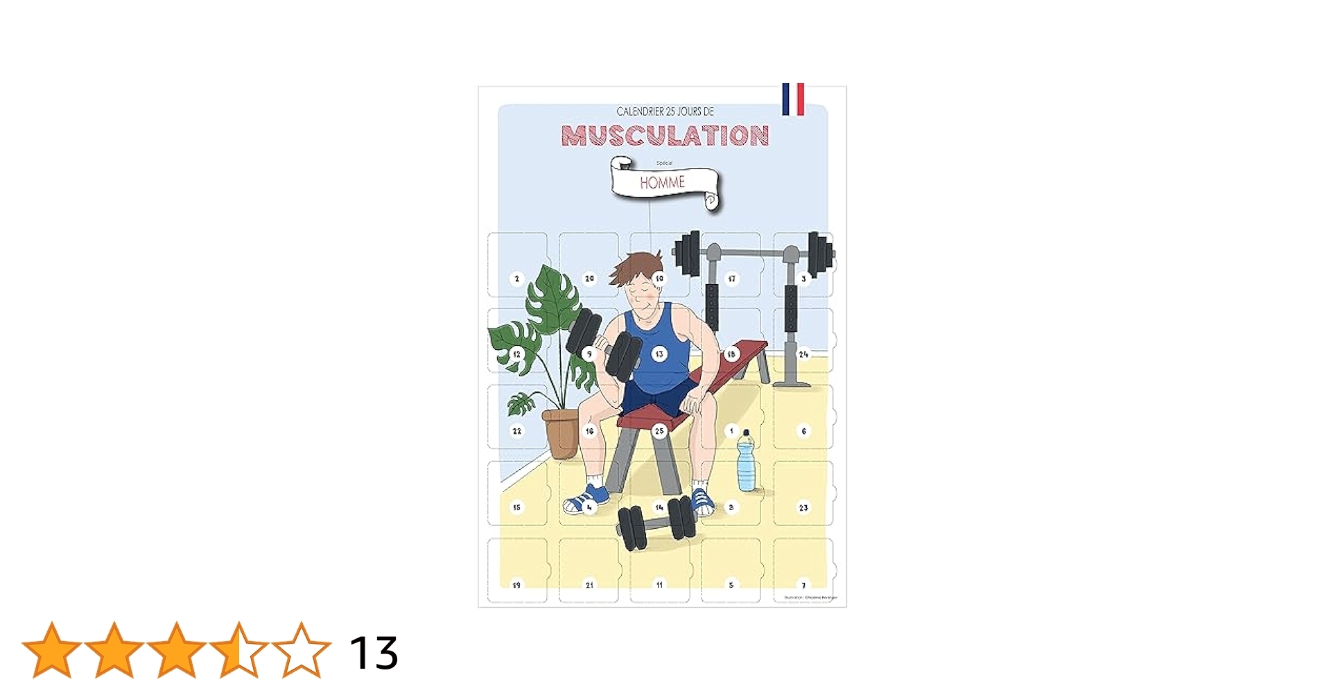 calendrier de l'avent sport