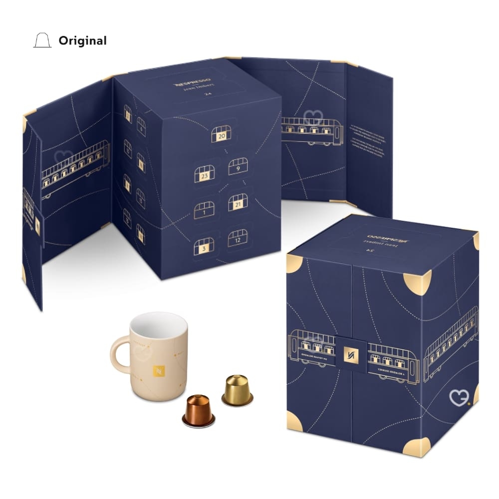 Calendrier De L Avent Nespresso 2025 Capsules De Caf 