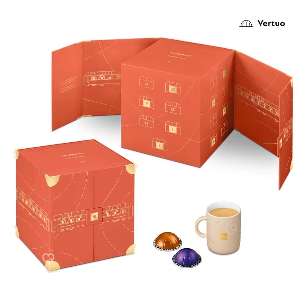 Calendrier De L Avent Nespresso 2025 Capsules De Caf 