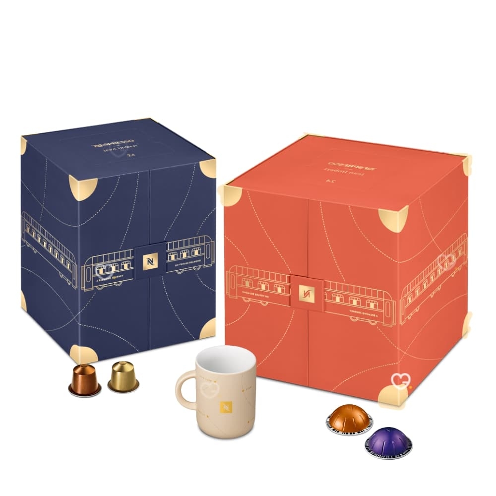 Calendrier De L Avent Nespresso 2025 Capsules De Caf 