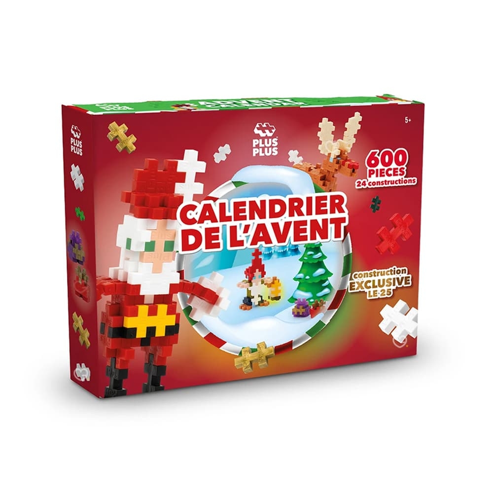 Calendrier De L Avent Plus Plus 2025 Jouet Enfant