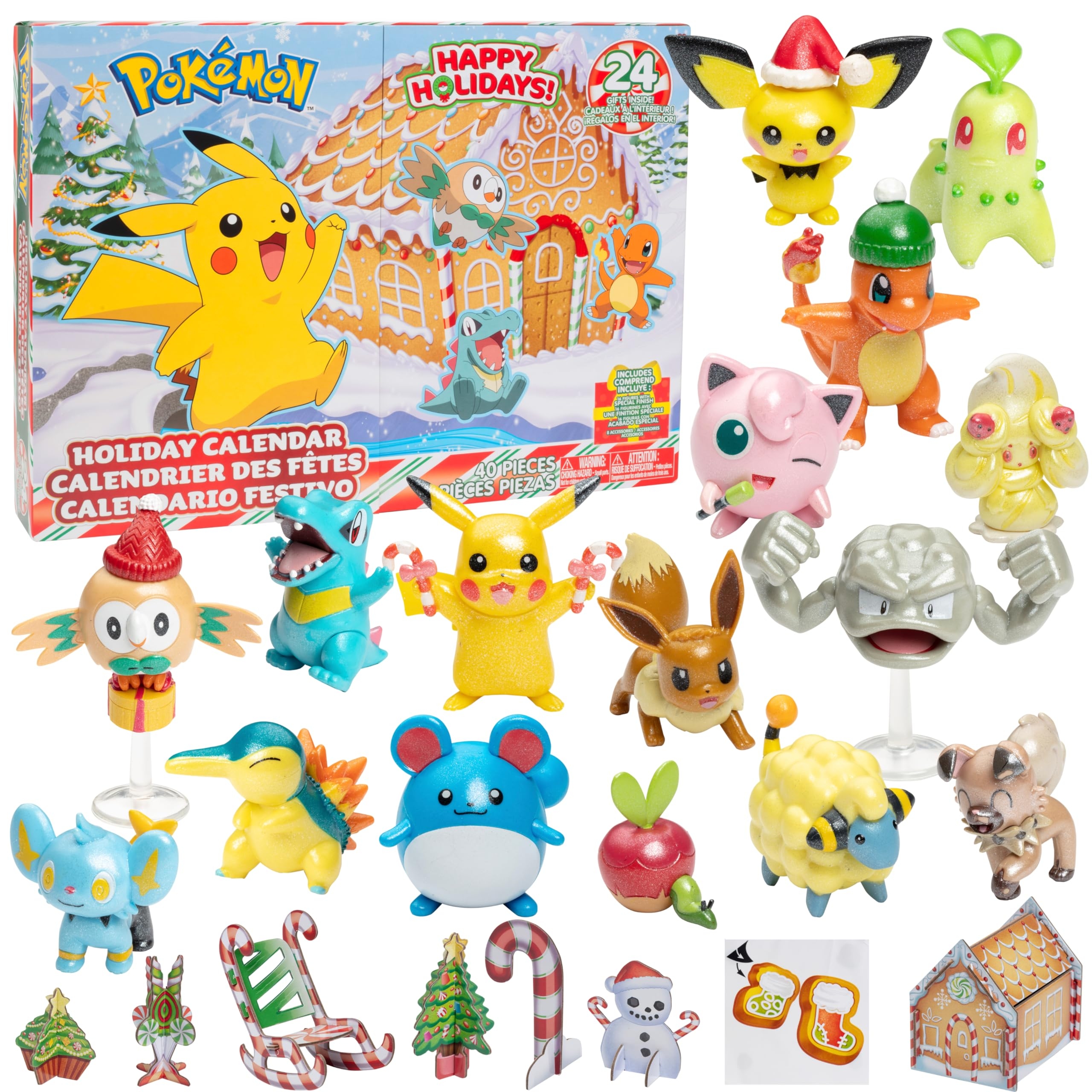 Calendrier De L Avent Pok mon 2023 Pour Enfants Coffret Cadeau De 24 Pi ces L ensemble Comprend Pikachu voli Jigglypuff Et Plus Encore 16 Figurines De Personnages Jouets Et 8 Accessoires De Amazon ca Maison Calendrier De L Avent Pok mon 2023 Pour Enfants Coffret Cadeau De 24 Pi ces L ensemble Comprend Pikachu voli Jigglypuff Et Plus Encore 16 Figurines De Personnages Jouets Et 8 Accessoires De Amazon ca Maison