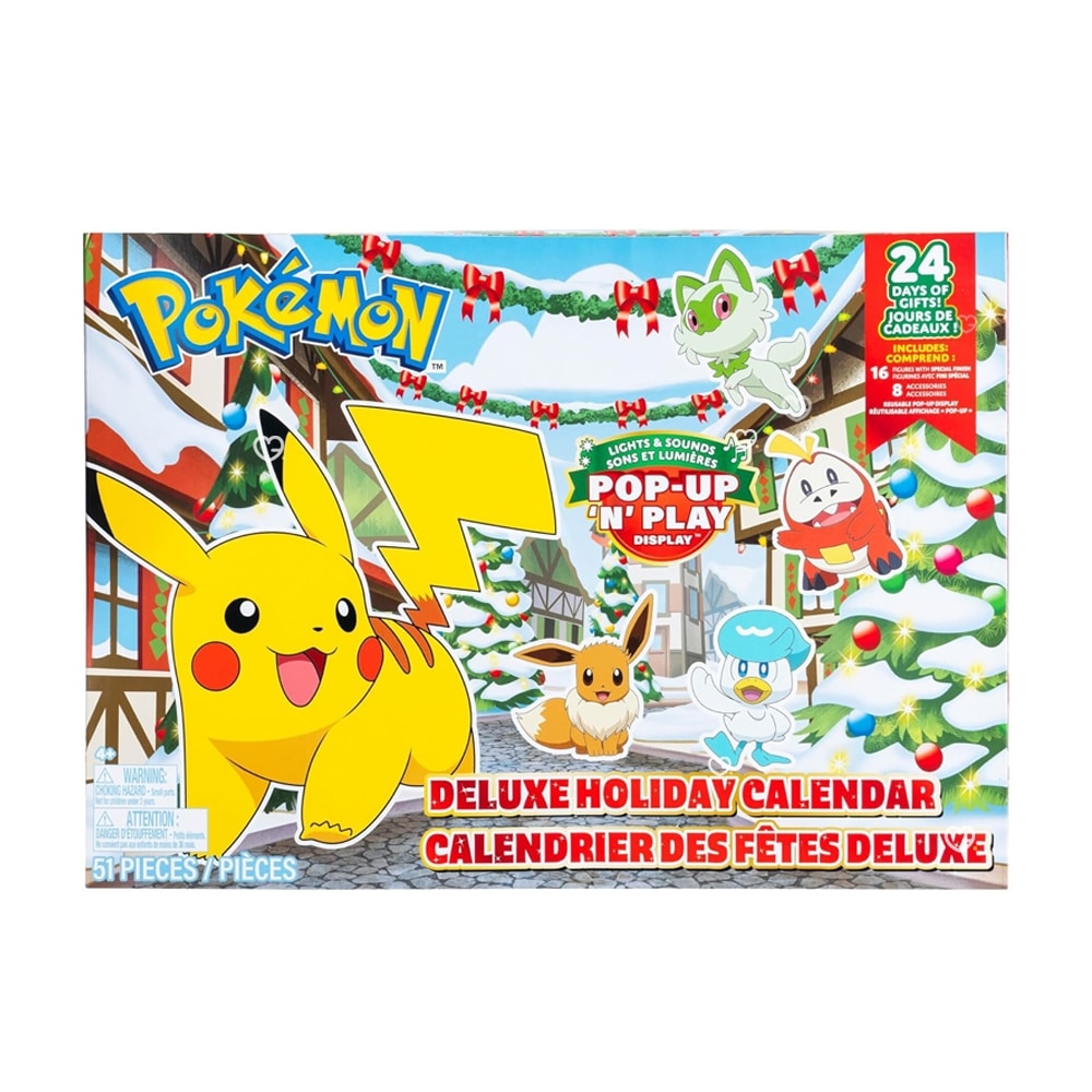 Calendrier De L avent Pokemon Deluxe JOUET ENFANT Calendrier De L avent Pokemon Deluxe JOUET ENFANT