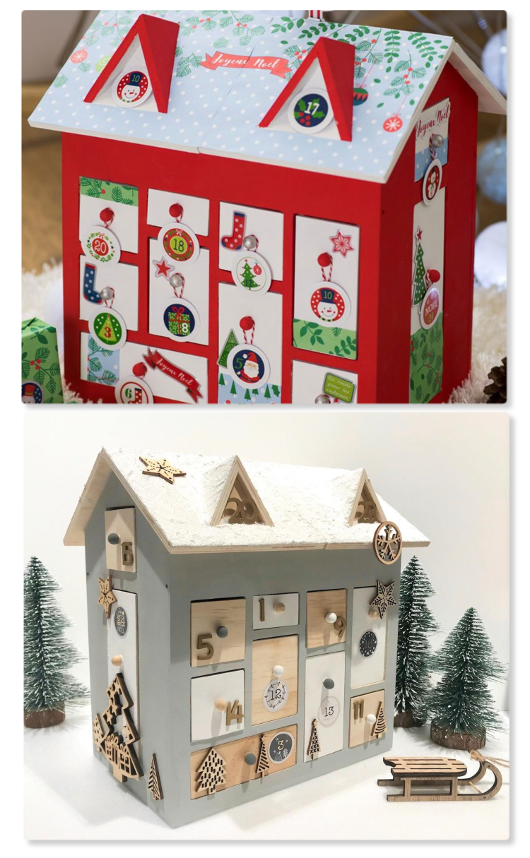 diy calendrier de l'avent